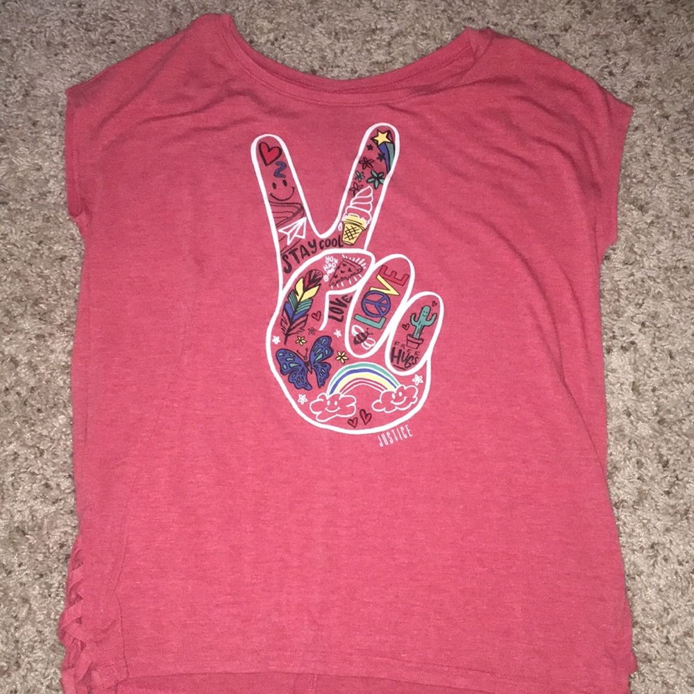 Peace out justice shirt!!!